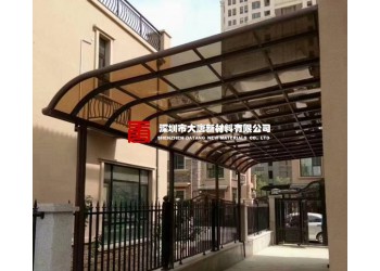 福建龙岩批发茶色耐力板茶色PC板工厂开料