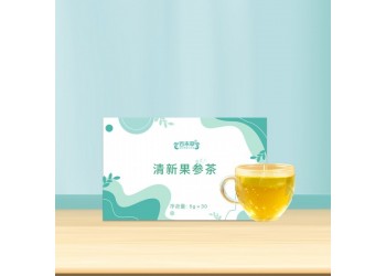 百未草牌清新果参茶代用袋泡茶厂家加工定制 恒康生物