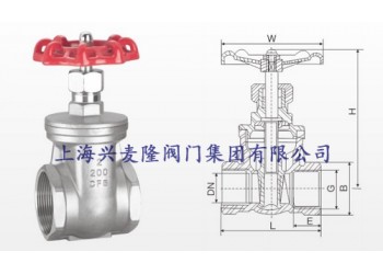 兴麦隆 不锈钢螺纹闸阀工作原理