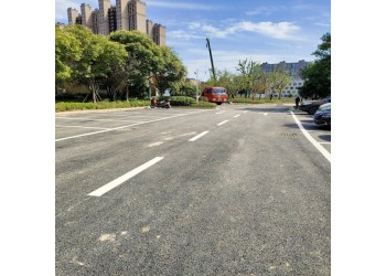 苏州消防画线价格 苏州厂区车道画线价格 太仓工厂道路标线价格